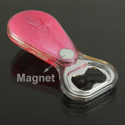 Amber Style Pink Pattern Design Bottle Opener Soda Cola Beer Decapper