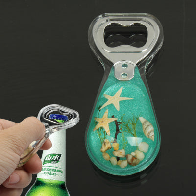 Amber Style Green Pattern Design Bottle Opener Soda Cola Beer Decapper