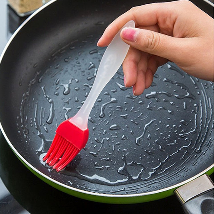 10 PCS Cake Baking Tool Silicone Brush Butter Spreader (Random Color Delivery)