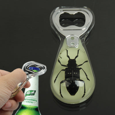 Eye-catching Longicorn Style Amber Bottle Opener Bottle Open Tool