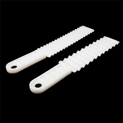 DIY Mould Plastic Wave Cutter Slicer for Food Tofu Cake (2pcs in One Packaging, The Price is for 2pcs)