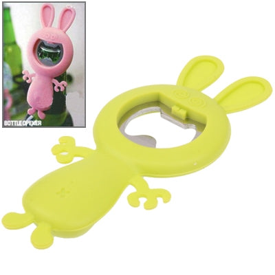 Cute Rabbit Style Automatic Bottle Opener (Random Color Delivery)