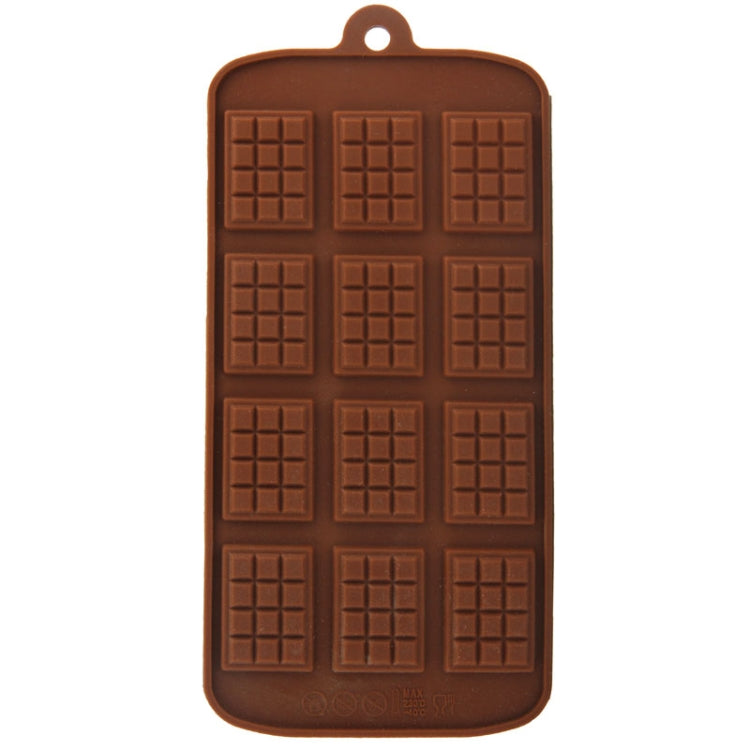 High Quality 12pcs Silicone Material Chocolate Mold