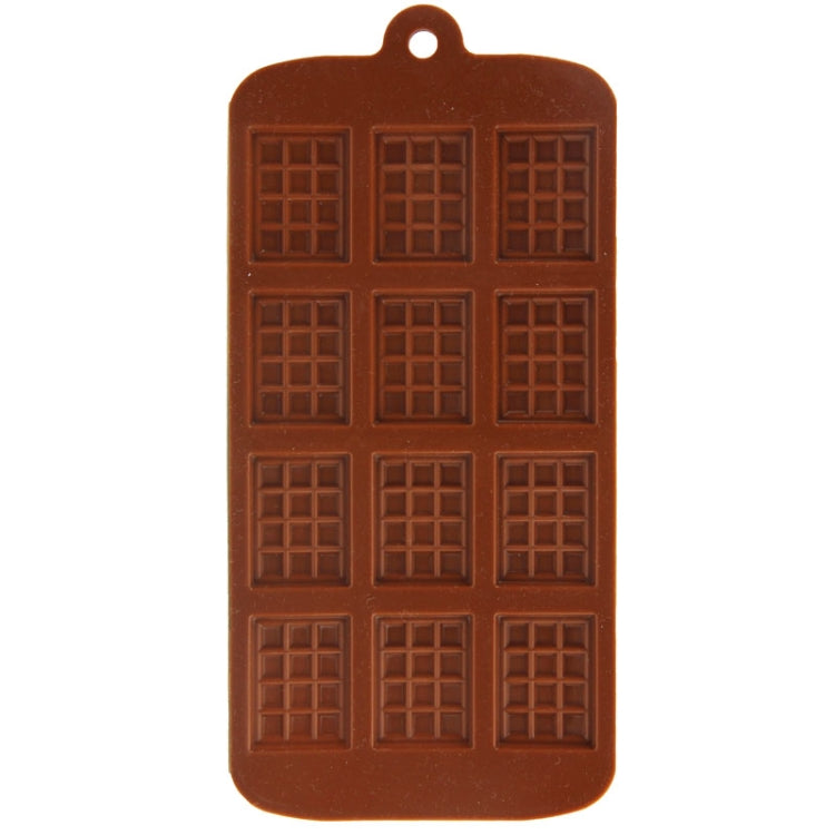 High Quality 12pcs Silicone Material Chocolate Mold