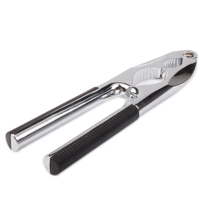 Nut Cracker Sheller Pincher Almond Pecan Hazelnut Walnut Pliers Metal Opener Tool(Silver)