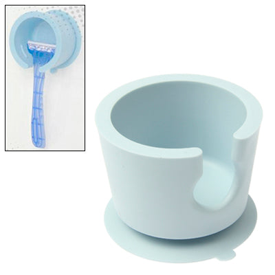 Practical Stylish Simple Life Rubber Shaver Holder(Baby Blue)