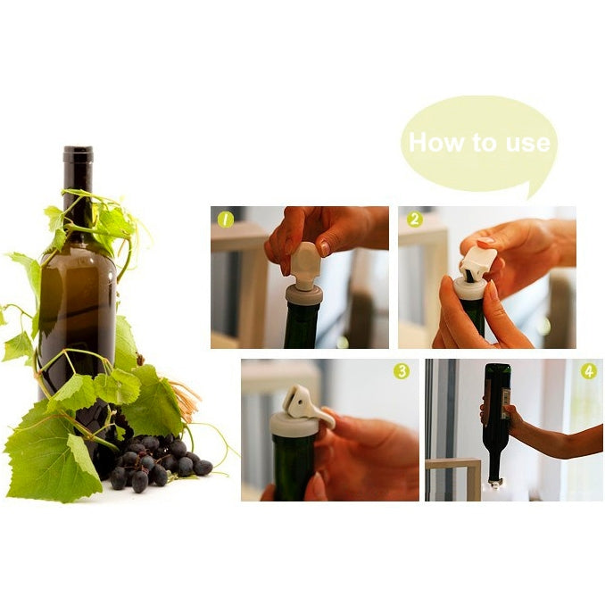 3 PCS Magical Expanded Bottle Lid(White)