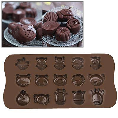 Animal Style Silicon Chocolate Mold Cake Mold
