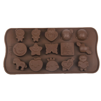 Cartoon Style Silicon Chocolate Mold Cake Mold