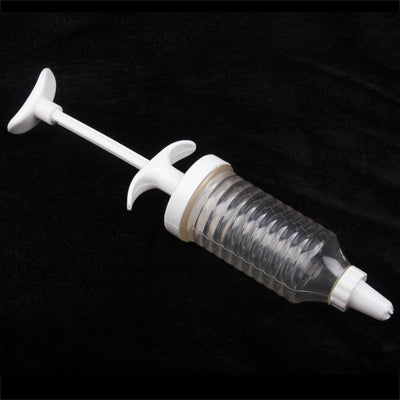 Syringe Style Cake Desert Decorator Icing Frosting with 8 Nozzles(White)