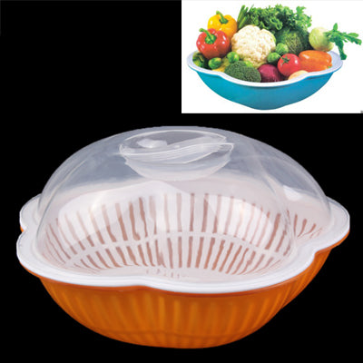 Water Dripping Vegetables & Fruit Wash Clean Basket / Kitchen Storage Basket / Sifter Vegetables Basket