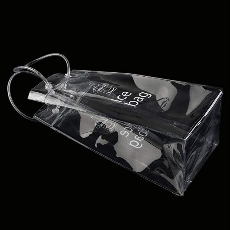 High Quality PVC Ice Bag for Wine(Transparent)