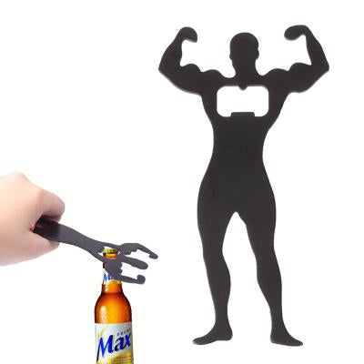 Sexy Style Bottle Opener, Random Men and Women Delivery(Black)