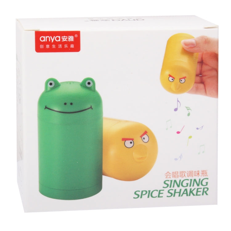 Creative Frog & Bird Condiment Bottles / Singing Spice Shaker