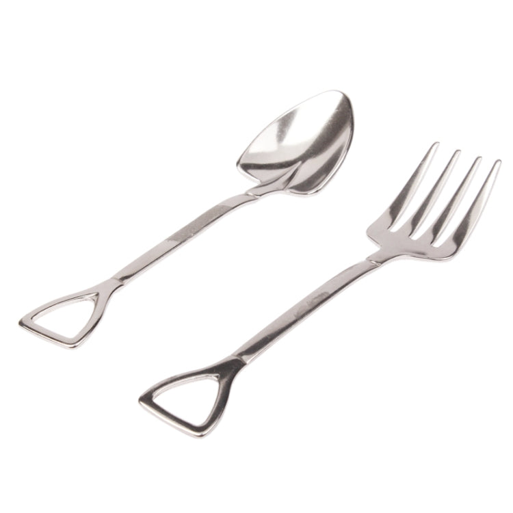 Creative Shovel Shaped Spoon + Fork