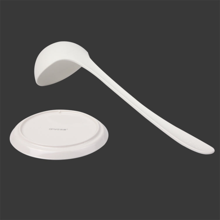 Biodegradable Stand-up Soup Ladle with Tray