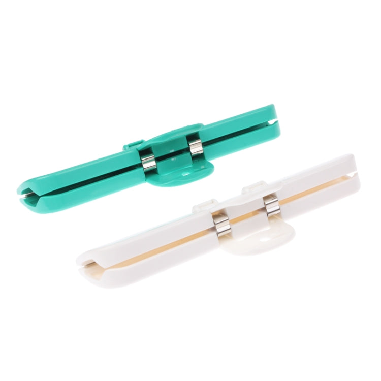 Food Storage Bag Sealing Clips Sealer Food Clip, 2pcs in one packaging, the price is for 2pcs (Random Color Delivery)