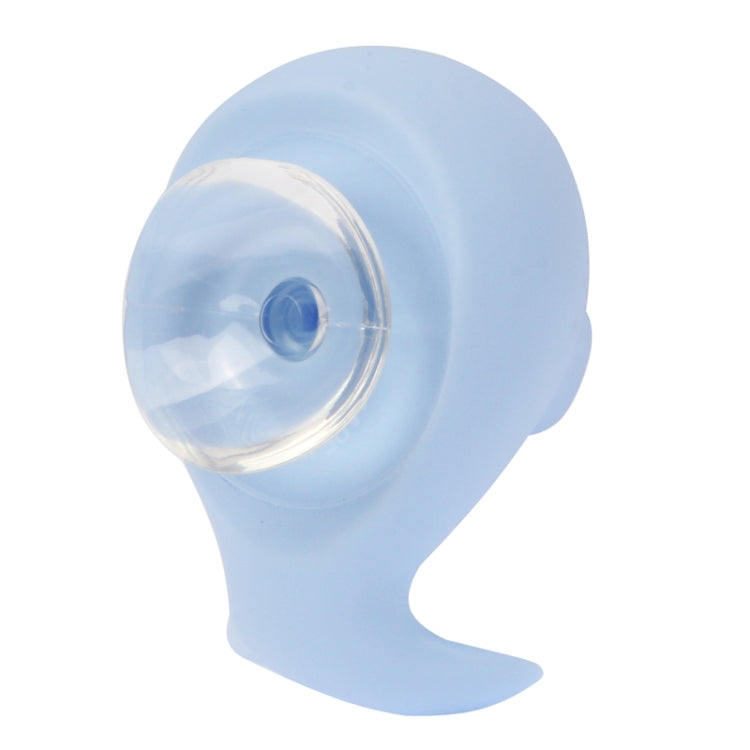 Dolphin Shaped Toothbrush Cover Toothbrush Case with Suckers(Blue)