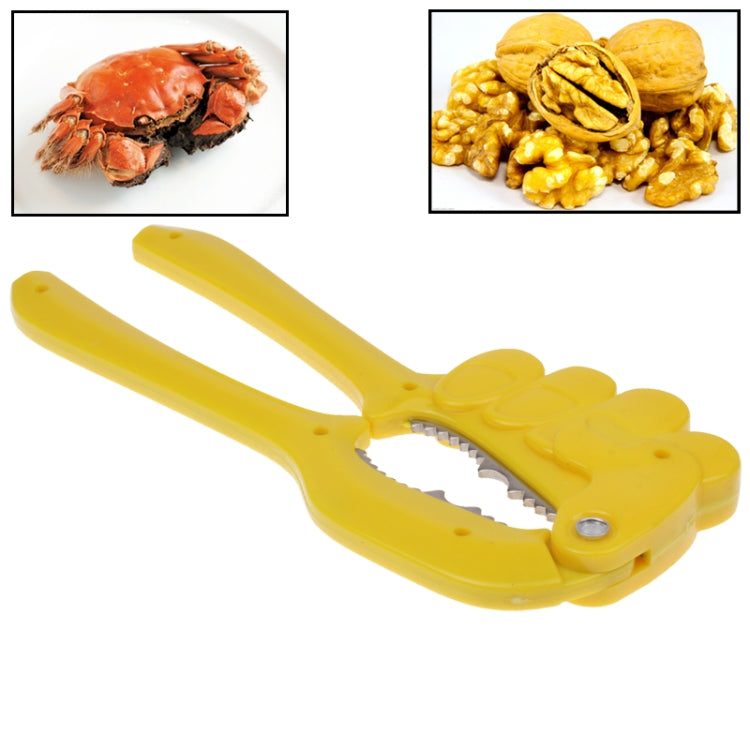 Hand Style Nut / Crab Seafood Cracker Sheller Pincher Pliers Opener Tool
