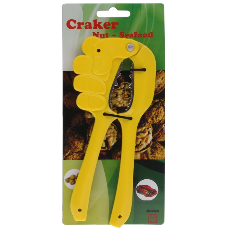 Hand Style Nut / Crab Seafood Cracker Sheller Pincher Pliers Opener Tool