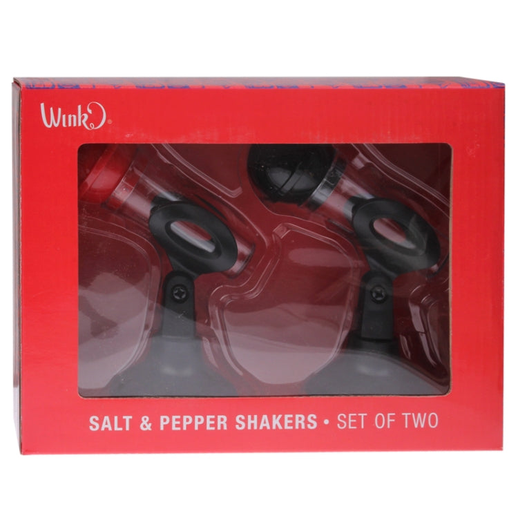 2 PCS Creative Microphone Shape Condiment Bottles / Salt Pepper Shakers