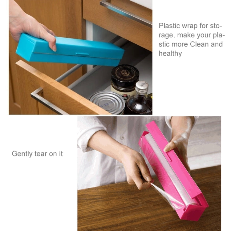 Plastic Wrap / Cling Film / Preservative Film Cutter(Blue)