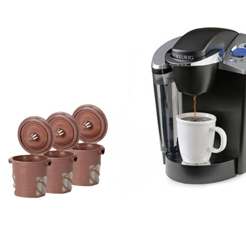 3 PCS Reusable Coffee Capsule Refillable Compatible Coffee Filter Baskets