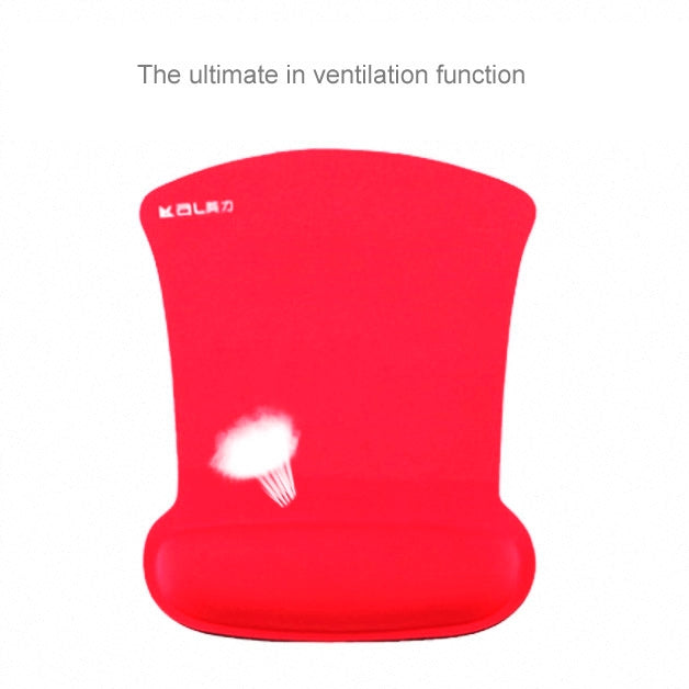 Ax Shape Ultra Slim PVC & Cloth and Sponge Wrist Supporter Mouse Pad