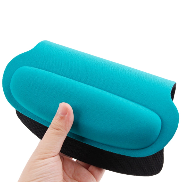 Ax Shape Ultra Slim PVC & Cloth and Sponge Wrist Supporter Mouse Pad