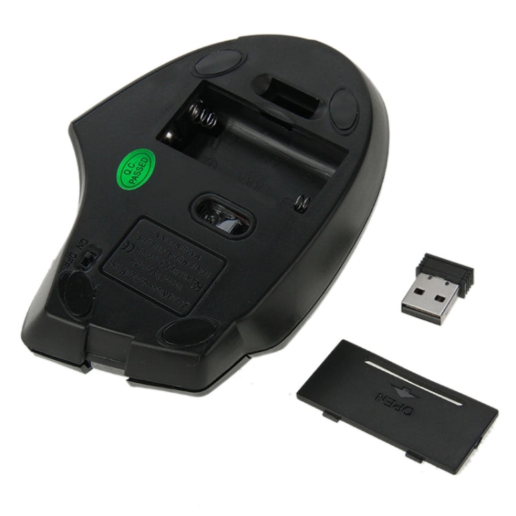2.4GHz Wireless Optical Mouse with Embedded USB Receiver(Black)