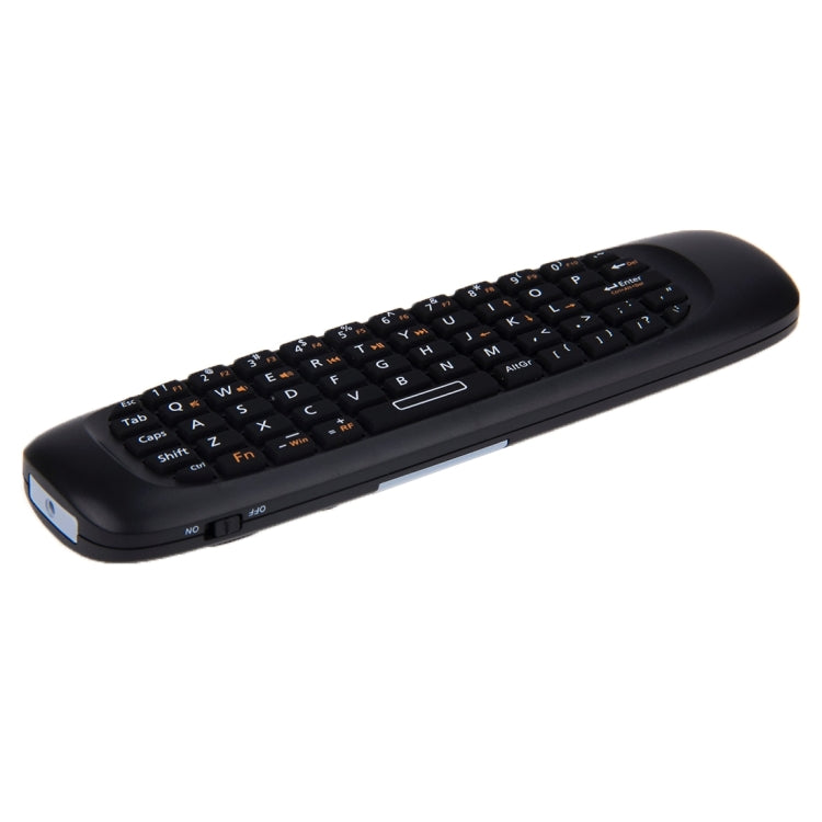 WS-505F Air Mouse Rechargeable Wireless Keyboard Qwerty with Touchpad for Mini PC / Android TV Box / Smart Box