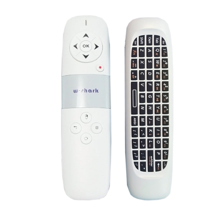 WS-505F Air Mouse Rechargeable Wireless Keyboard Qwerty with Touchpad for Mini PC / Android TV Box / Smart Box