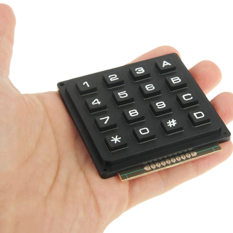 High Quality 4x4 Keypad Module(Black)