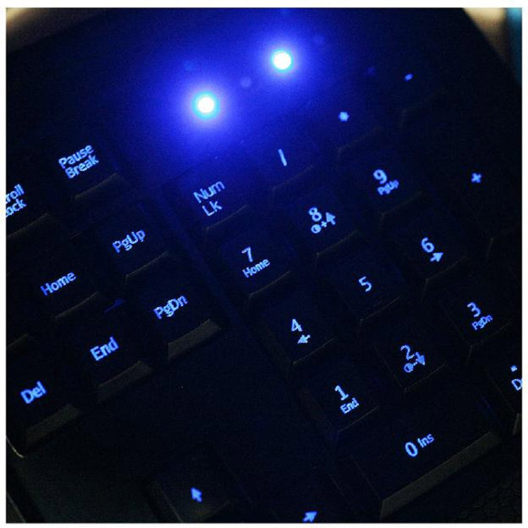 Aula Transformers Series Optimus Prime Pattern Wired USB Multi-media Silent / Non-slip Game Keyboard with Colorful Backlight