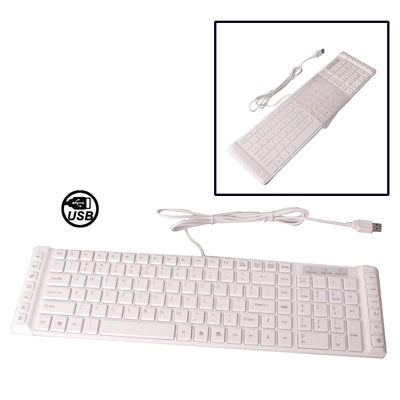 Multimedia Wired Ultra-Thin Keyboard with Keyboard Cover Protector Skin