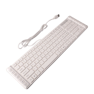Multimedia Wired Ultra-Thin Keyboard with Keyboard Cover Protector Skin