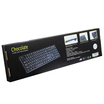 105 Keys Chocolate USB2.0 Keyboard