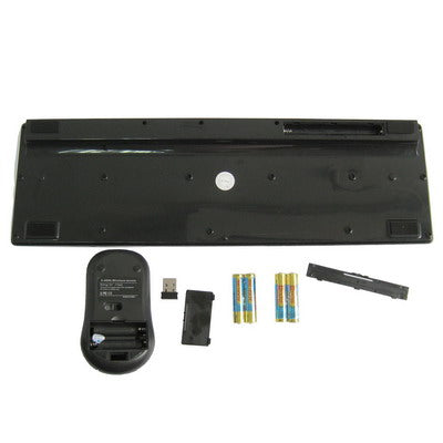 2.4GHz Wireless Multimedia Keyboard Combos(Black)