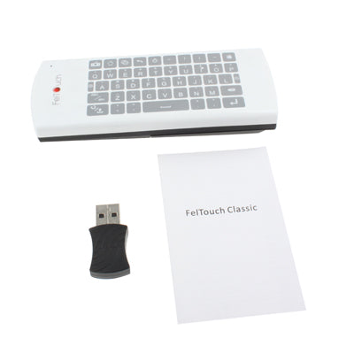 FelTouch Classic 2.4GHz RF Wireless Mouse and Keyboard(White)