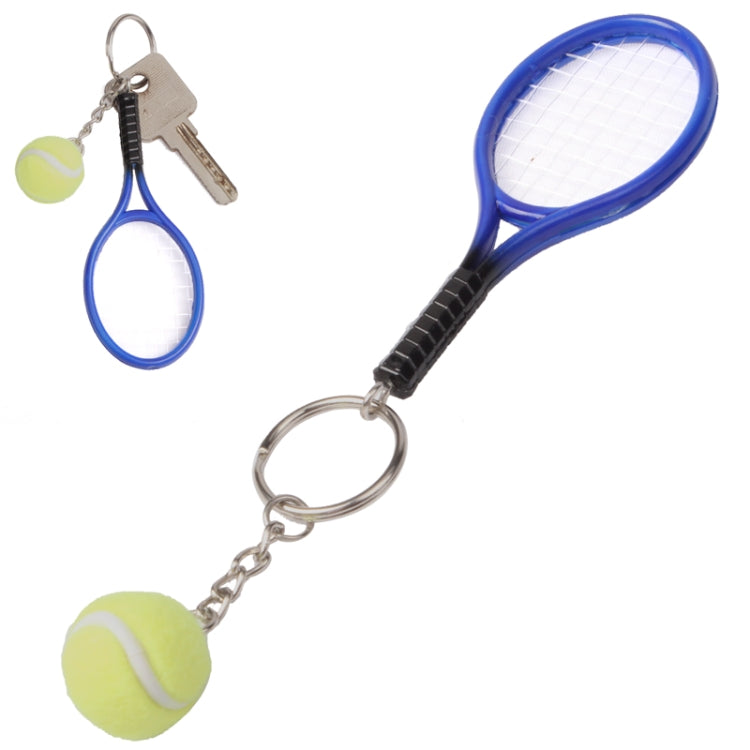 Tennis Racket Style Keychain Decor Pendant