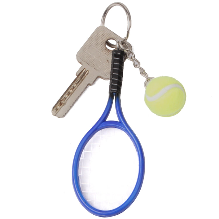 Tennis Racket Style Keychain Decor Pendant