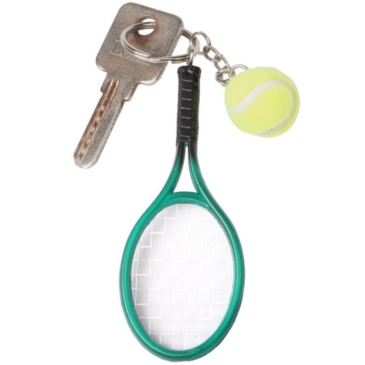 Tennis Racket Style Keychain Decor Pendant