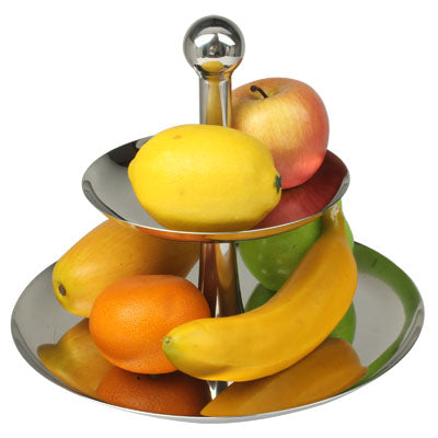 Fashion Continental Fruit Inventory Center Plate