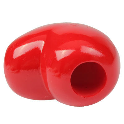 Creative Fashion Stainless Steel Resin Cute Heart-shaped Fruit Fork Set/Peach Boutique Wedding(Red)