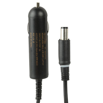 65W-90W 19.5V 3.34A-4.62A Universal DC Adapter / Car Charger for Dell Laptop, Length: 1.8m,Output Tips: 7.4*5.0mm(Black)