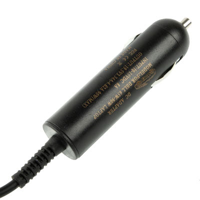 65W-90W 19.5V 3.34A-4.62A Universal DC Adapter / Car Charger for Dell Laptop, Length: 1.8m,Output Tips: 7.4*5.0mm(Black)