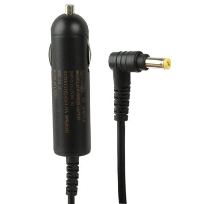 65W-90W 19V 3.42A-4.74A Universal DC Adapter / Car Charger for HP Laptop, Length: 1.8m, 7.4*5.0mm(Black)