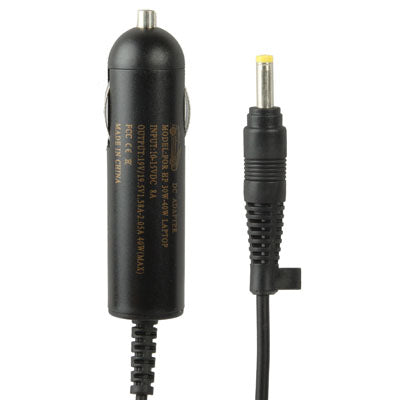 65W-90W 19V 1.58A Universal DC Adapter / Car Charger for HP Laptop, Length: 1.8m, Output Tips: 4.0*1.5mm(Black)