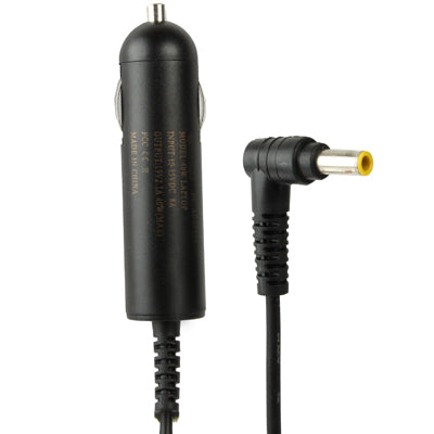 40W 19V 2.1A Universal DC Adapter / Car Charger for Samsung Laptop, Length: 1.8m, Output Tips: 5.5*3.0mm(Black)