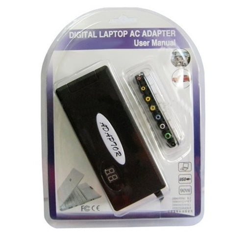 90W Universal Laptop AC Adapter for Laptop and LCD Monitor , 90w